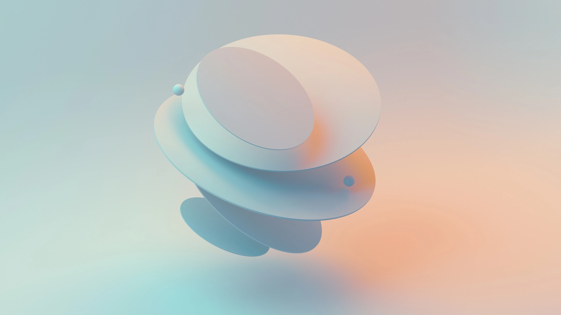 Ilustración abstracta que simboliza la optimización web y el equilibrio digital